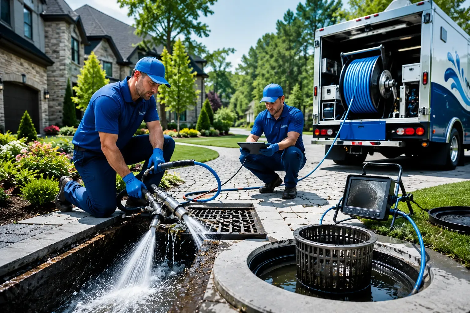 Local outdoor drain cleaning professionals in Fairfield, ME